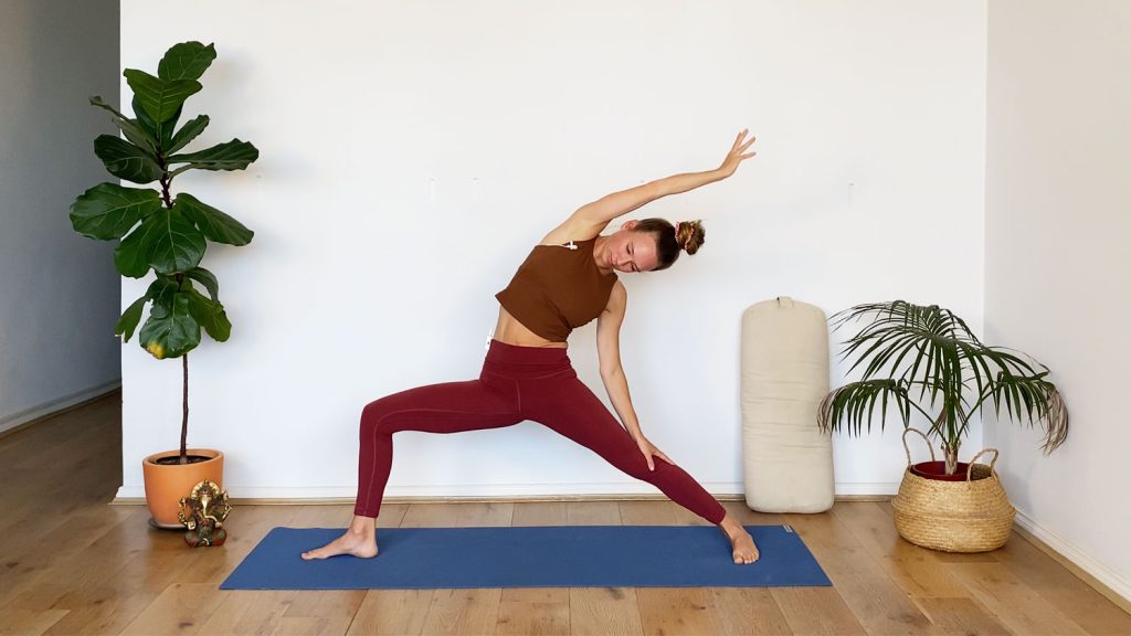 Flow For New Beginnings. Yoga Class cover, by Janet