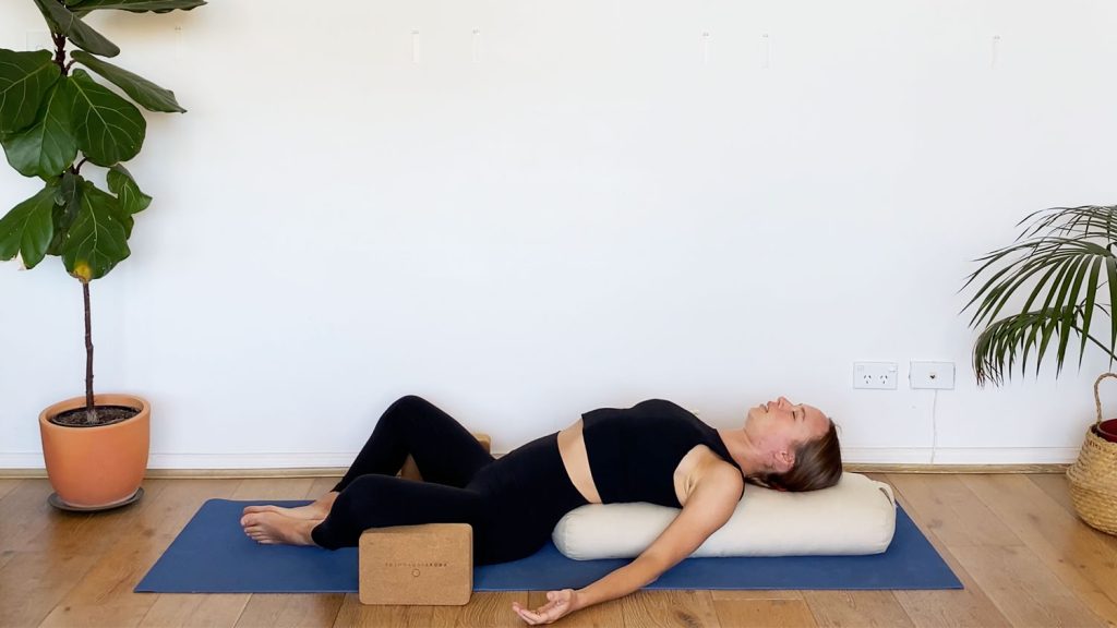 Yin For Mamas Yoga Class cover, by Janet