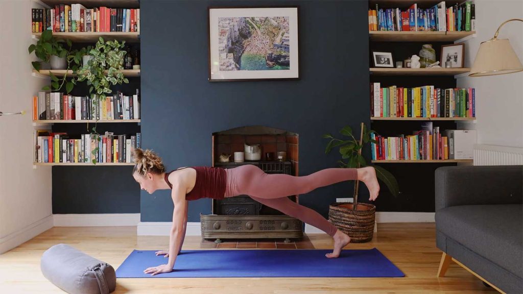 Amy Baxter vinyasa yoga class cover
