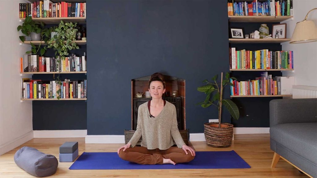 Amy Baxter Yin yoga class cover